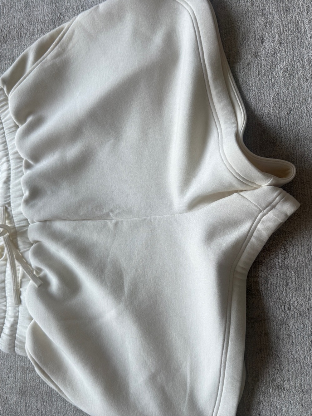 Varley Ivory Sleeveless Henley Tank and Drawstring Shorts Set - Picture 7 of 10